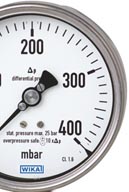 Differential pressure gauge model 732.51