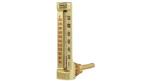 Machine glass thermometers