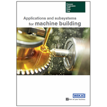 Brochure for machine building: New edition with more solutions